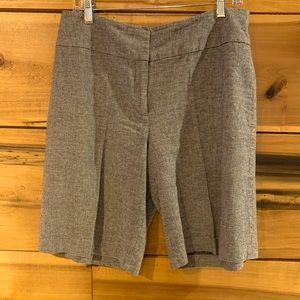 Evan Picone size 12 Bermuda shorts in small houndstooth print